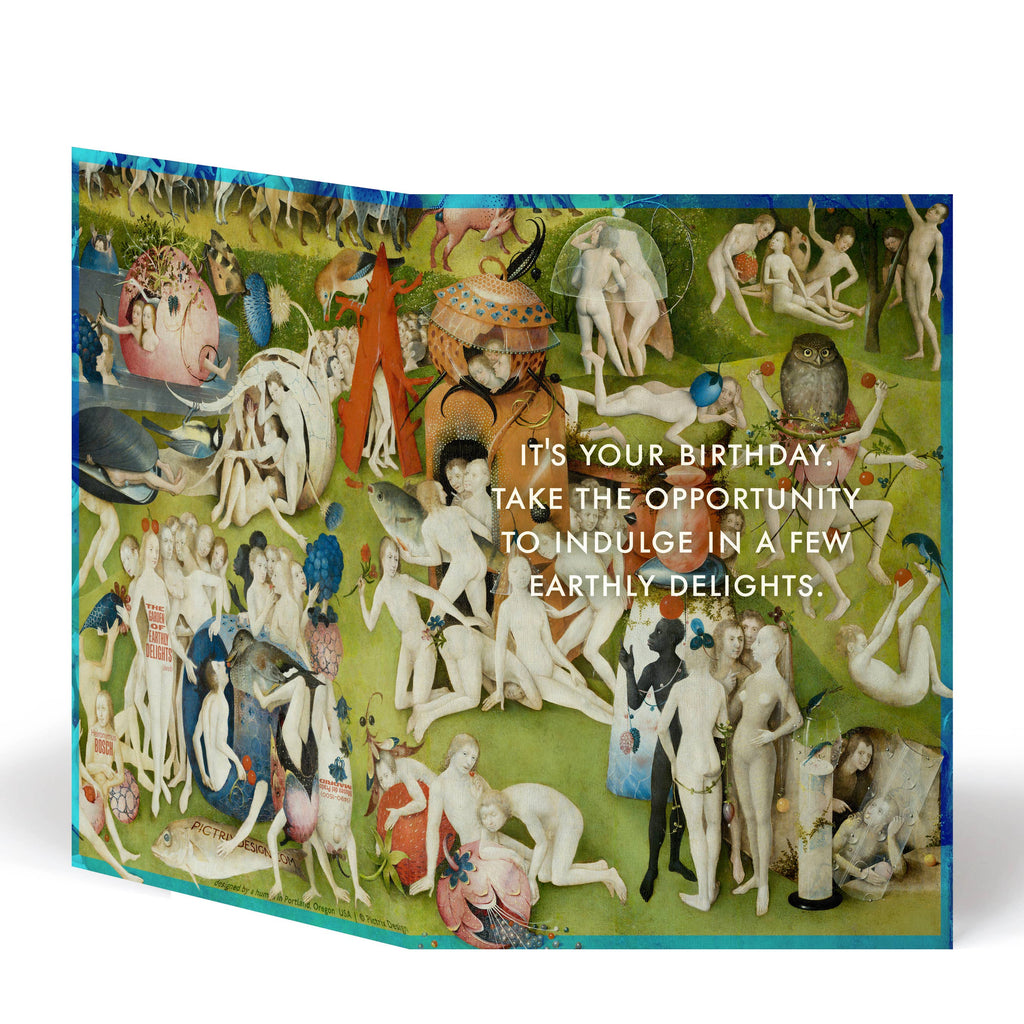 Pictrix Design - "Earthly delights" A6 birthday card