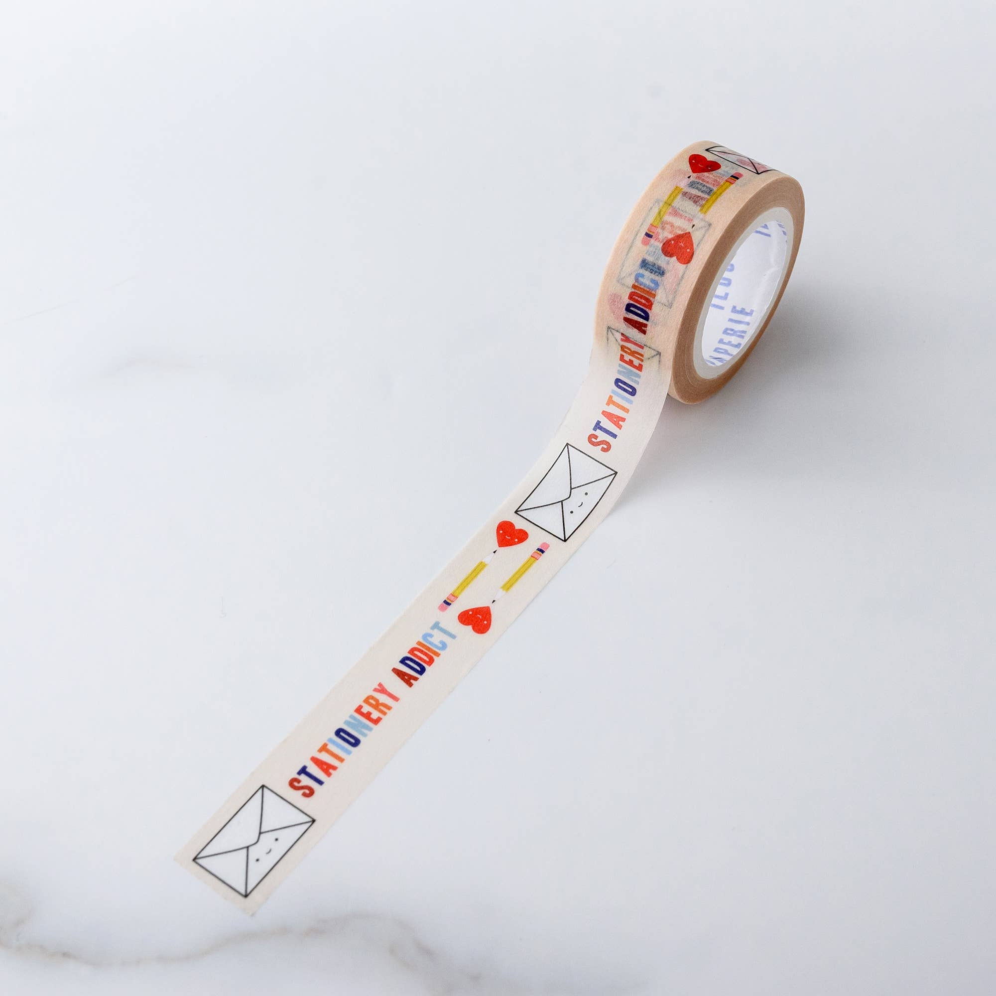 ILOOTPAPERIE - Stationery Addict Washi Tape: White