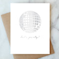 Abigail Jayne Design - Disco Ball Birthday Greeting Card