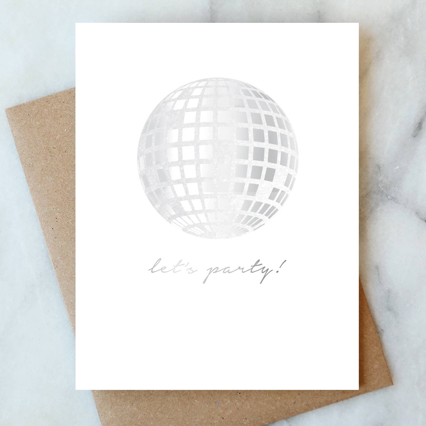 Abigail Jayne Design - Disco Ball Birthday Greeting Card