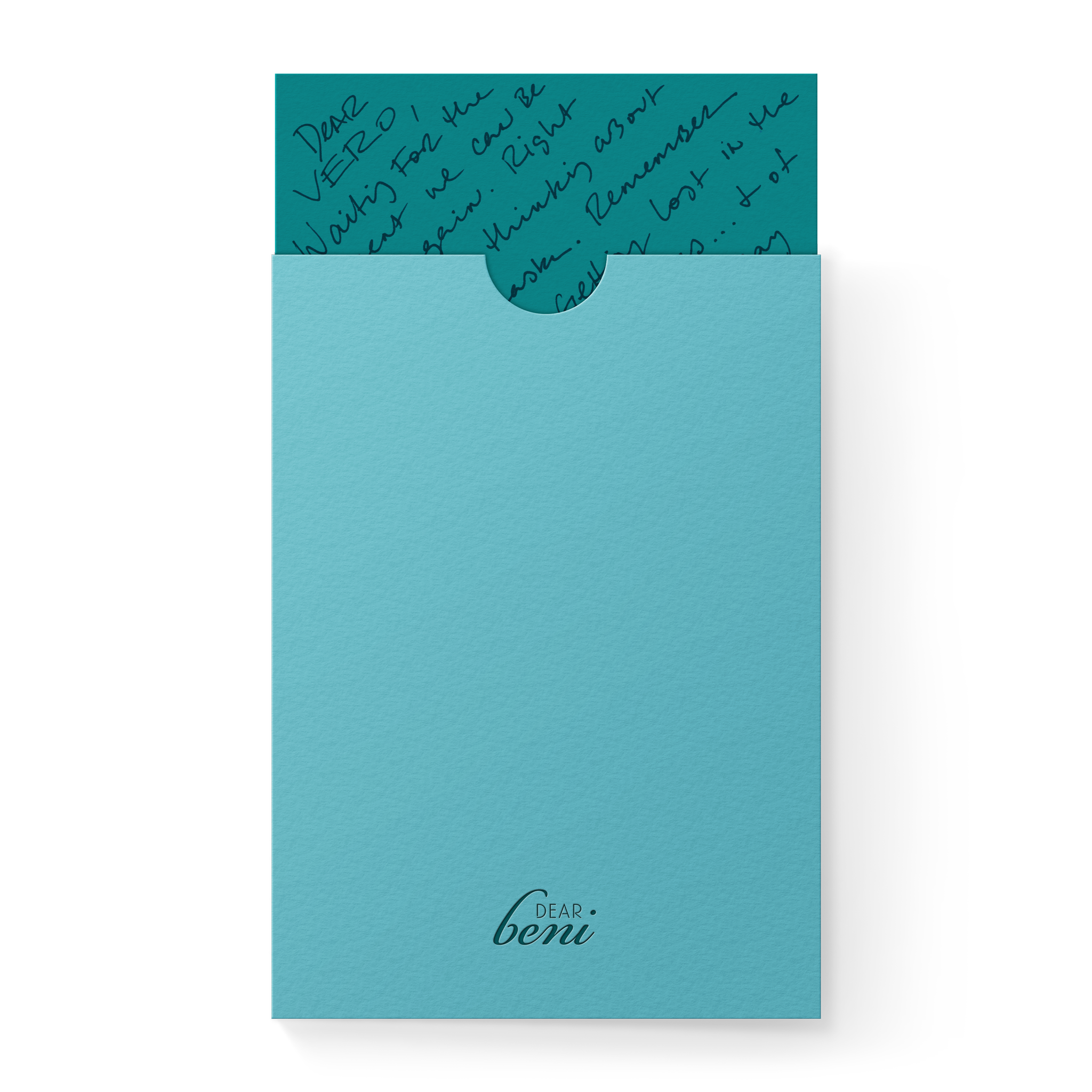 Dear Beni - Happy Bday Circles Pocket Card