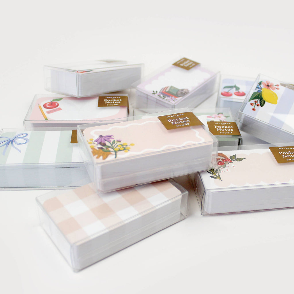 Inklings Paperie - Pocket Notes™ - Heart Lollipop