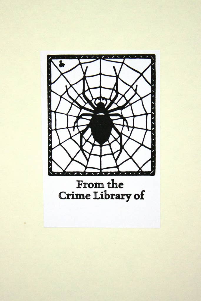 Saturn Press - Spider Bookplates