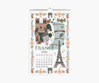 Rifle Paper Co. - 2026 World Travel Wall Calendar