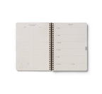 Rifle Paper Co. - 2027 Sage Hydrangea 12-Month Softcover Spiral Planner