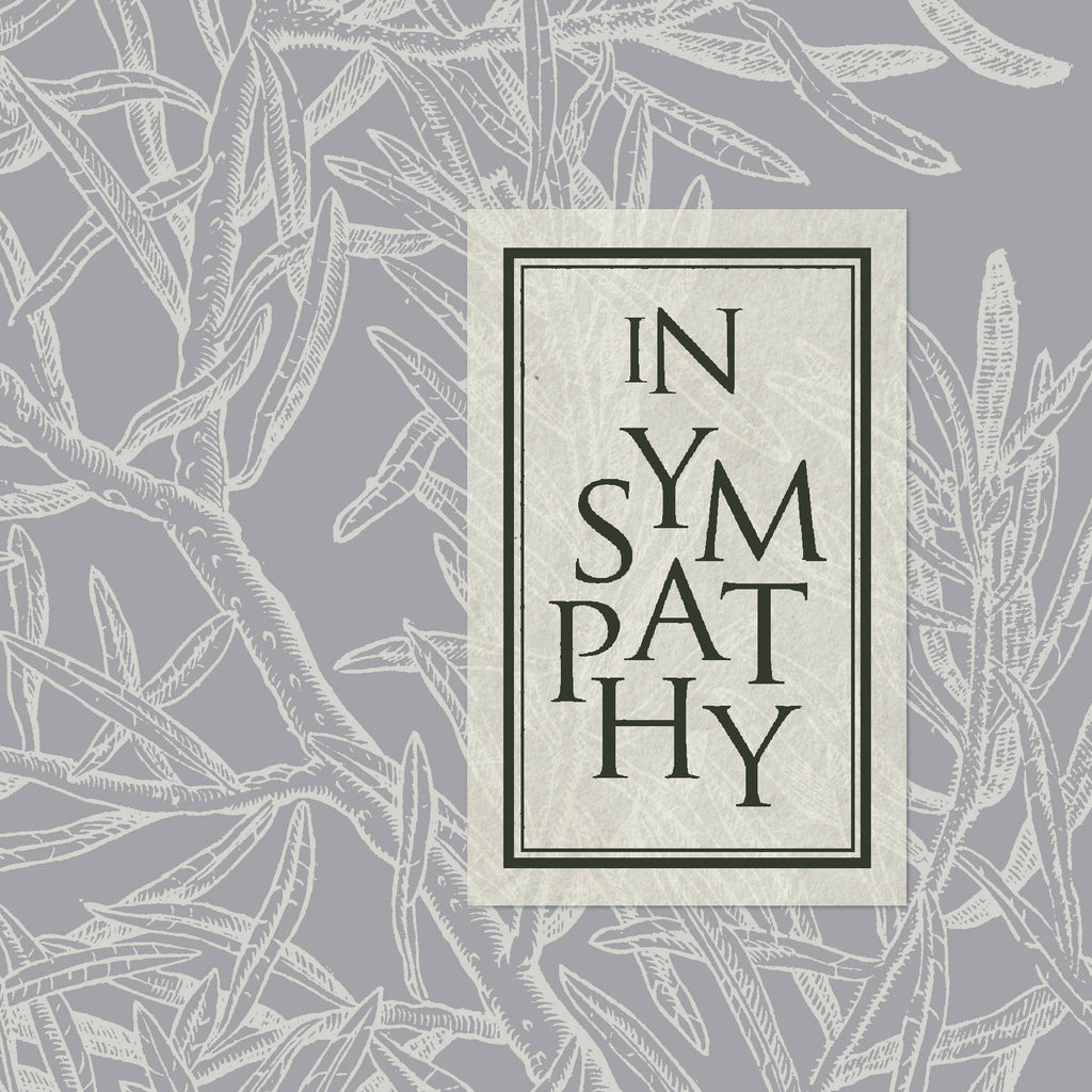 Pictrix Design - "Wild rosemary" A6 sympathy card 