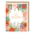 Apartment 2 Cards - SPANISH Floral Anniversary Card