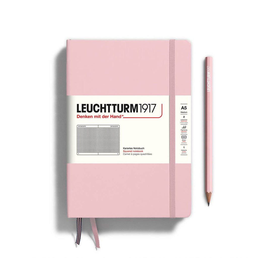 LEUCHTTURM1917 - Notebooks - Medium (A5): Lemon / Hardcover / Squared
