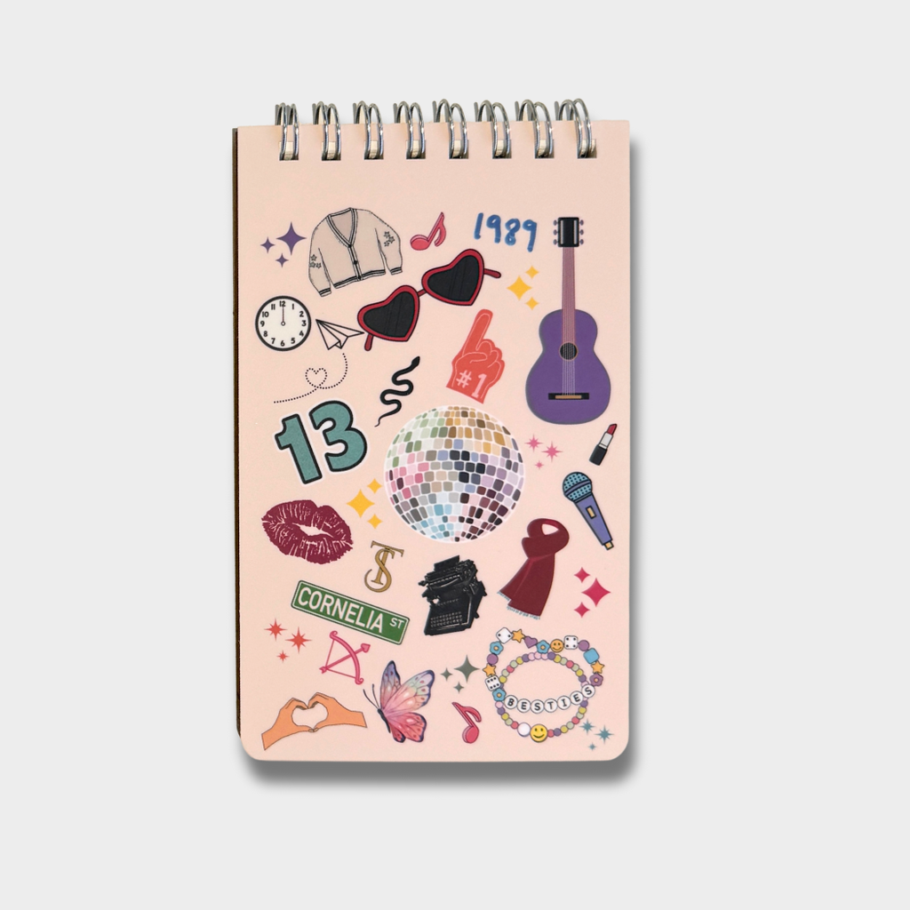 Pretty Pages - Swiftie Mini Notepad, Spiral Jotter