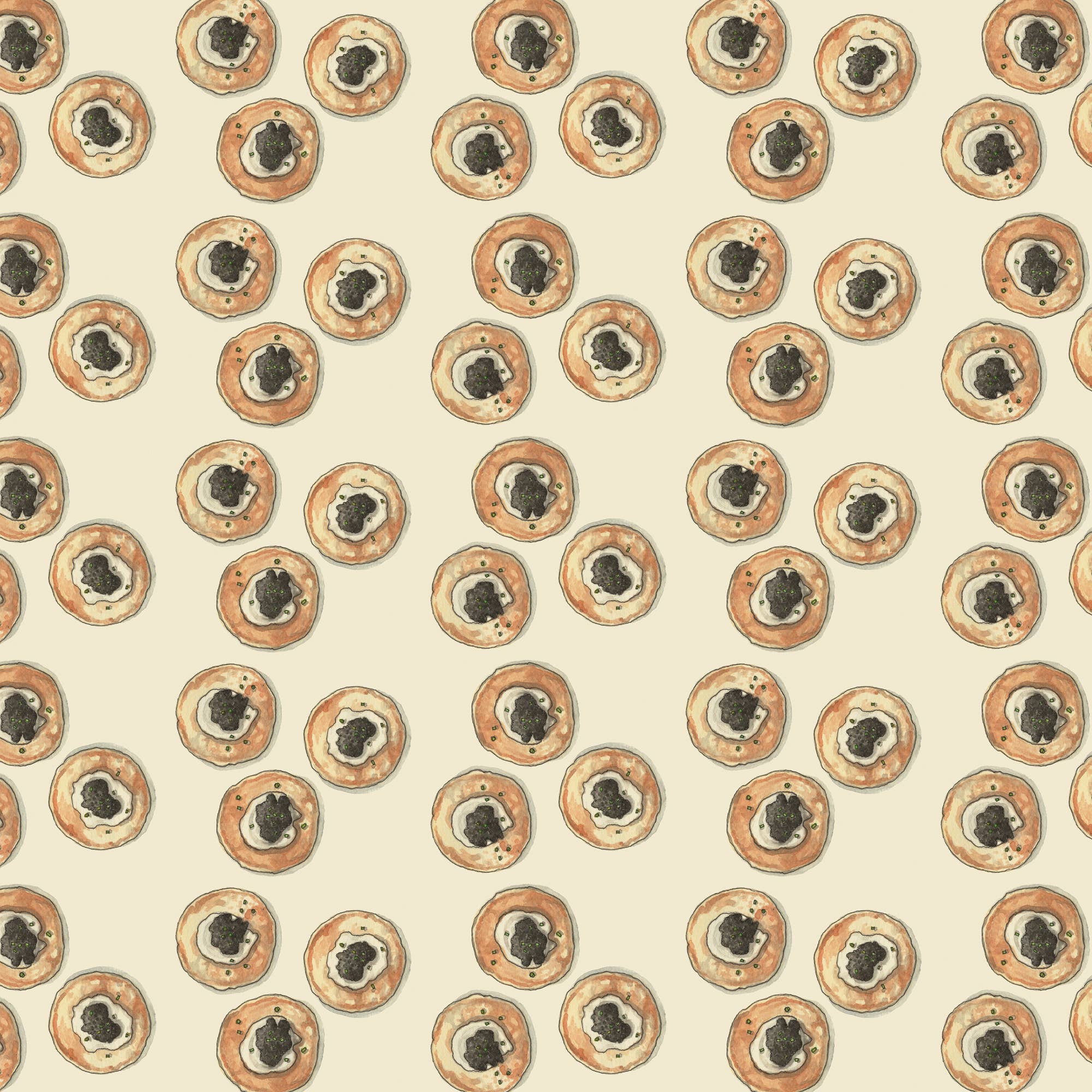 Yeesan Loh - Gift Wrap / Caviar & Blinis