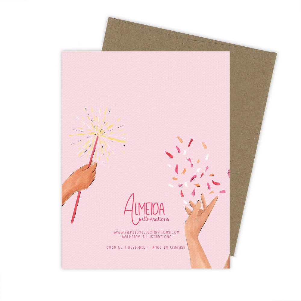 Almeida Illustrations - Women's Celebration Card | Women's Day
