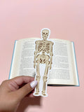 Bloomwolf Studio - Skeleton Die Cut Bookmark