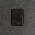 Ox & Pine - Two Pocket Wallet - Handmade Leather Wallet: Black