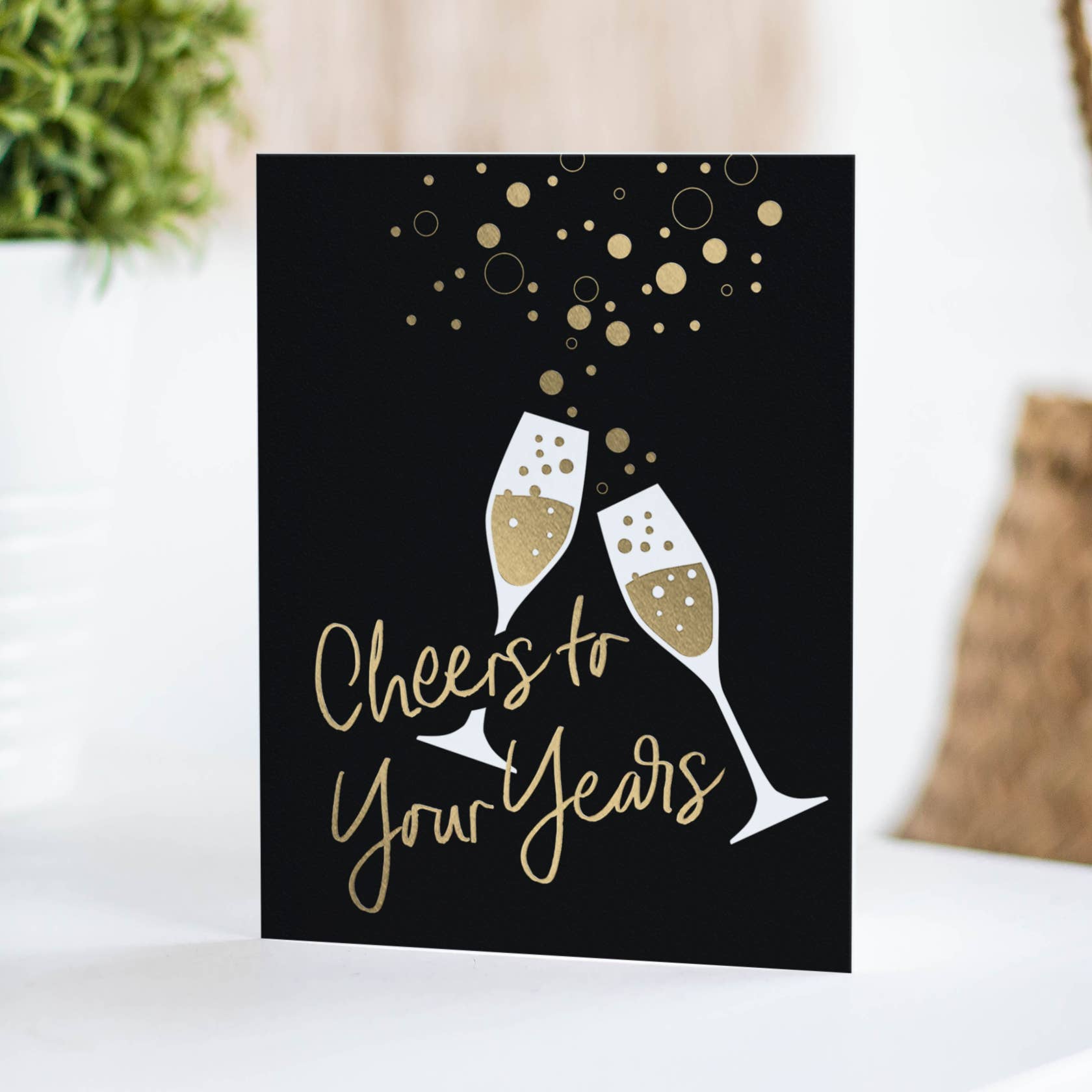 Fine Moments - Cheers to Your Years – Anniversary Greeting Card