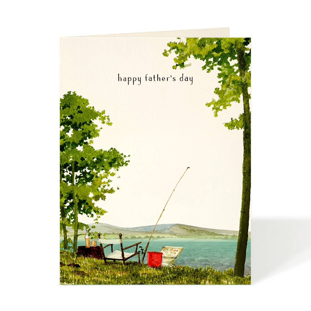 Felix Doolittle - Gone Fishing - Father's Day Greeting Cards