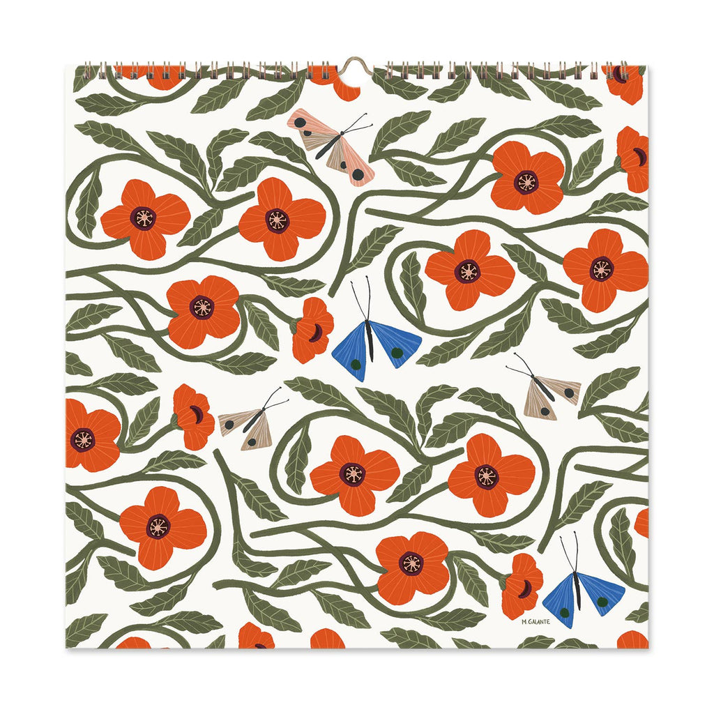 Seedlings - 2026 Seedlings Garden Party 12 Month Classic Grid Calendar