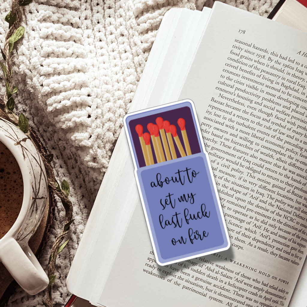 Pretty Pages - My last Fuck, Sticker