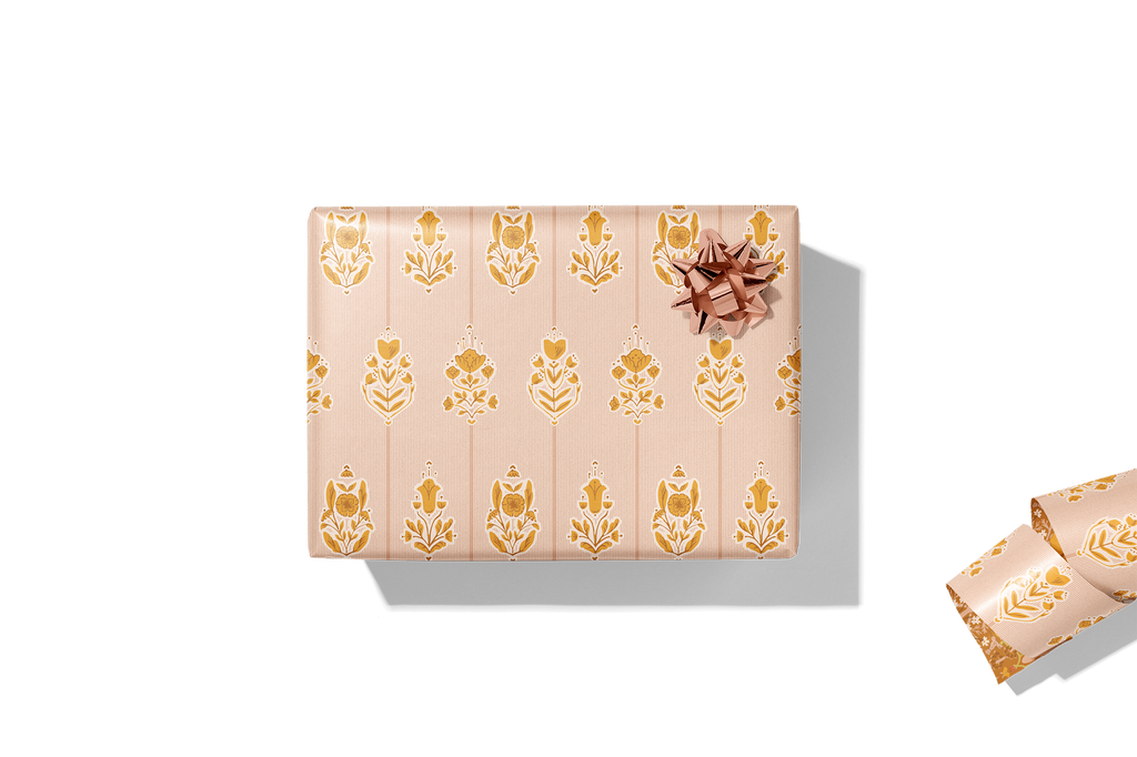 re:mused studio - Wildflower Gift Wrap Sheet-Double Sided