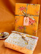 re:mused studio - Barnyard Blooms Gift Wrap Sheet - Double Sided