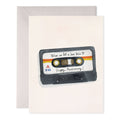 E. Frances Paper - Anniversary Mix Tape Greeting Card