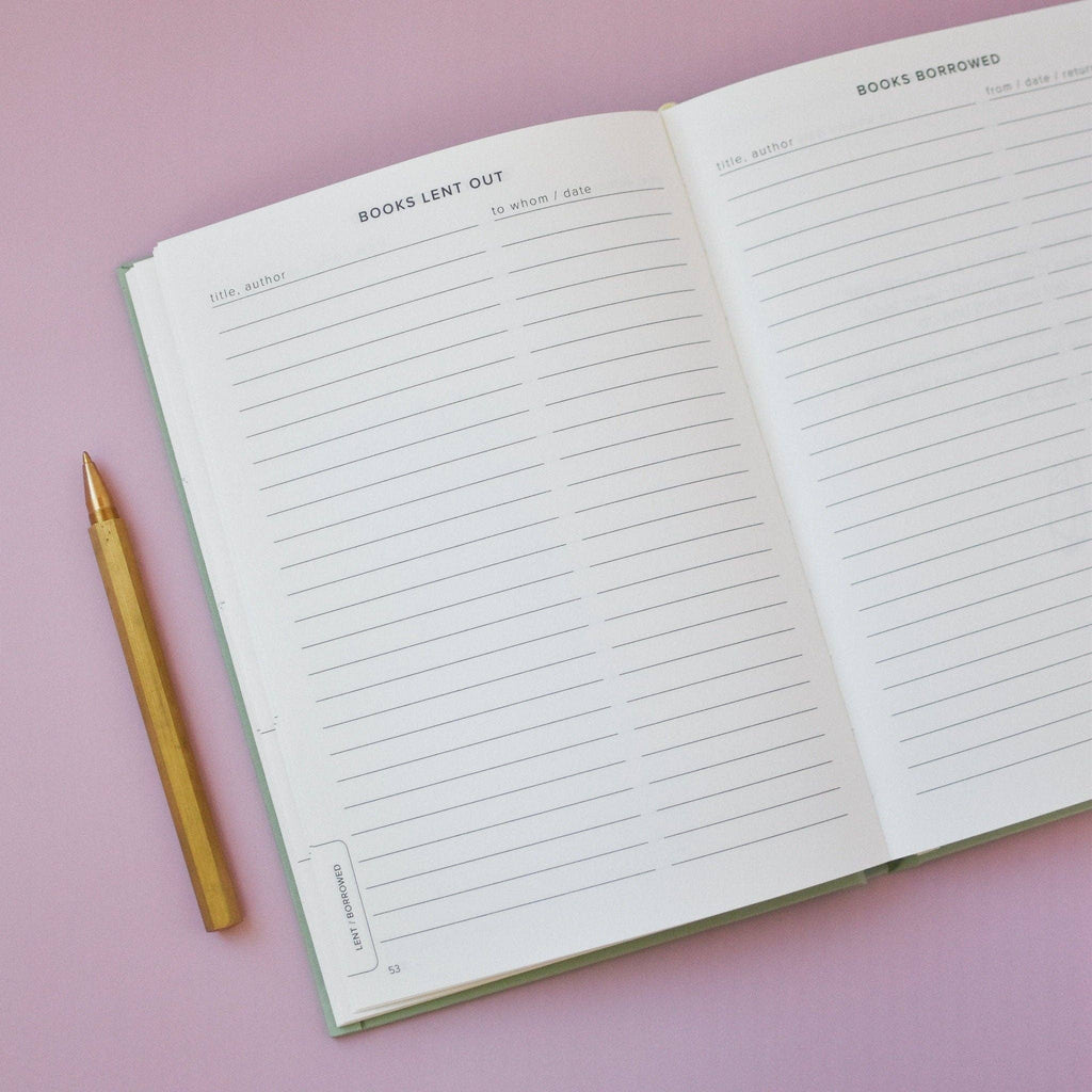 Kunitsa Co - Reading Journal (Original): Blue