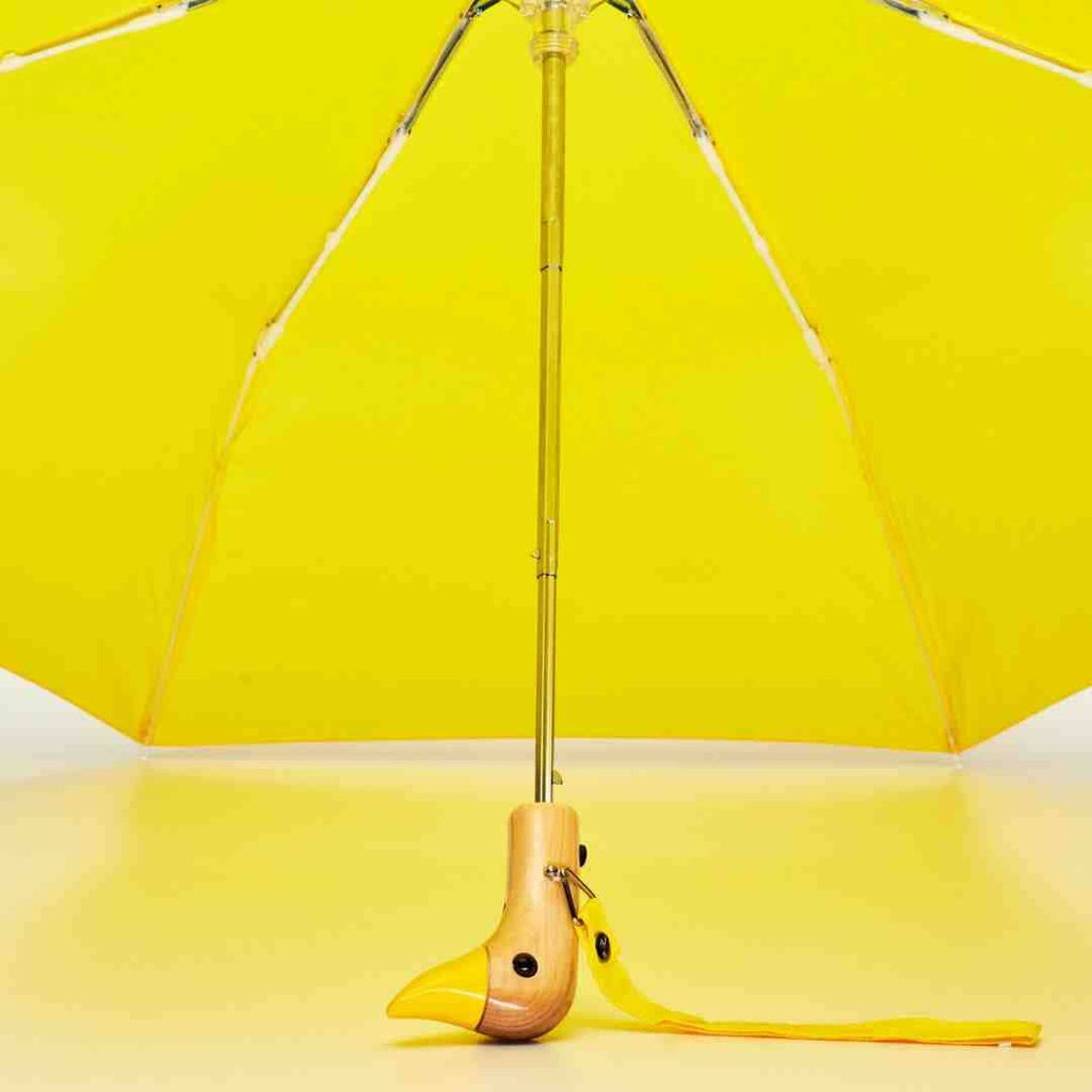 Original Duckhead - Signature Yellow Compact Eco-Friendly Duckhead Umbrella