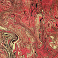 Giftsland - Marble, Gold/Black on Red Flat Wrap