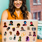 CheerNotes -  Shirley Chisholm Stickers