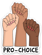 THE FOUND - Pro-Choice Hands Die Cut Sticker