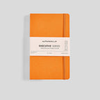 myPAPERCLIP - Executive Series Notebook - M (With Back Pocket): Checks / Yellow