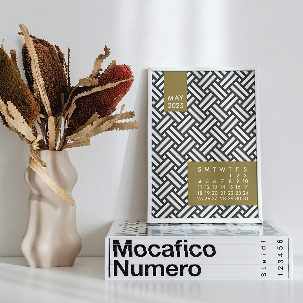 UncommonWares - Mod Gold 2025 Calendar