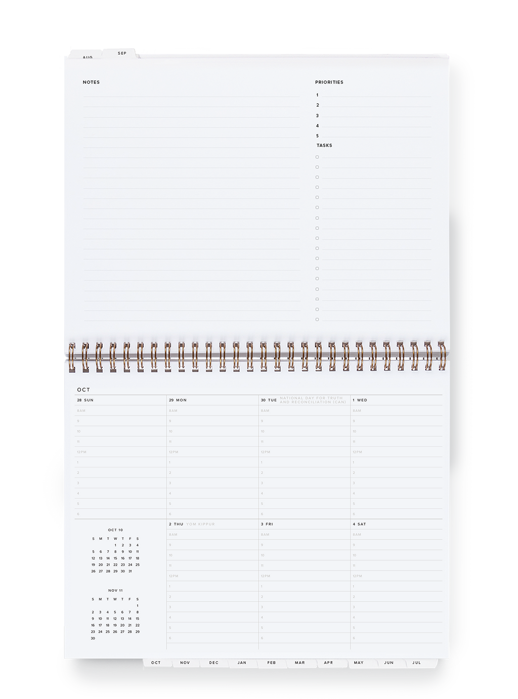 Appointed - 25-26 Weekly Task Planner: Oxford Blue