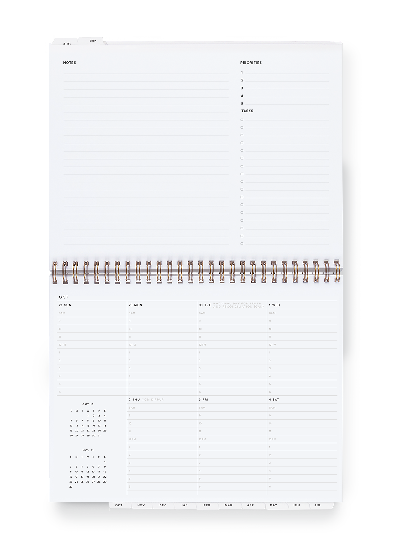 Appointed - 25-26 Weekly Task Planner: Chambray Blue