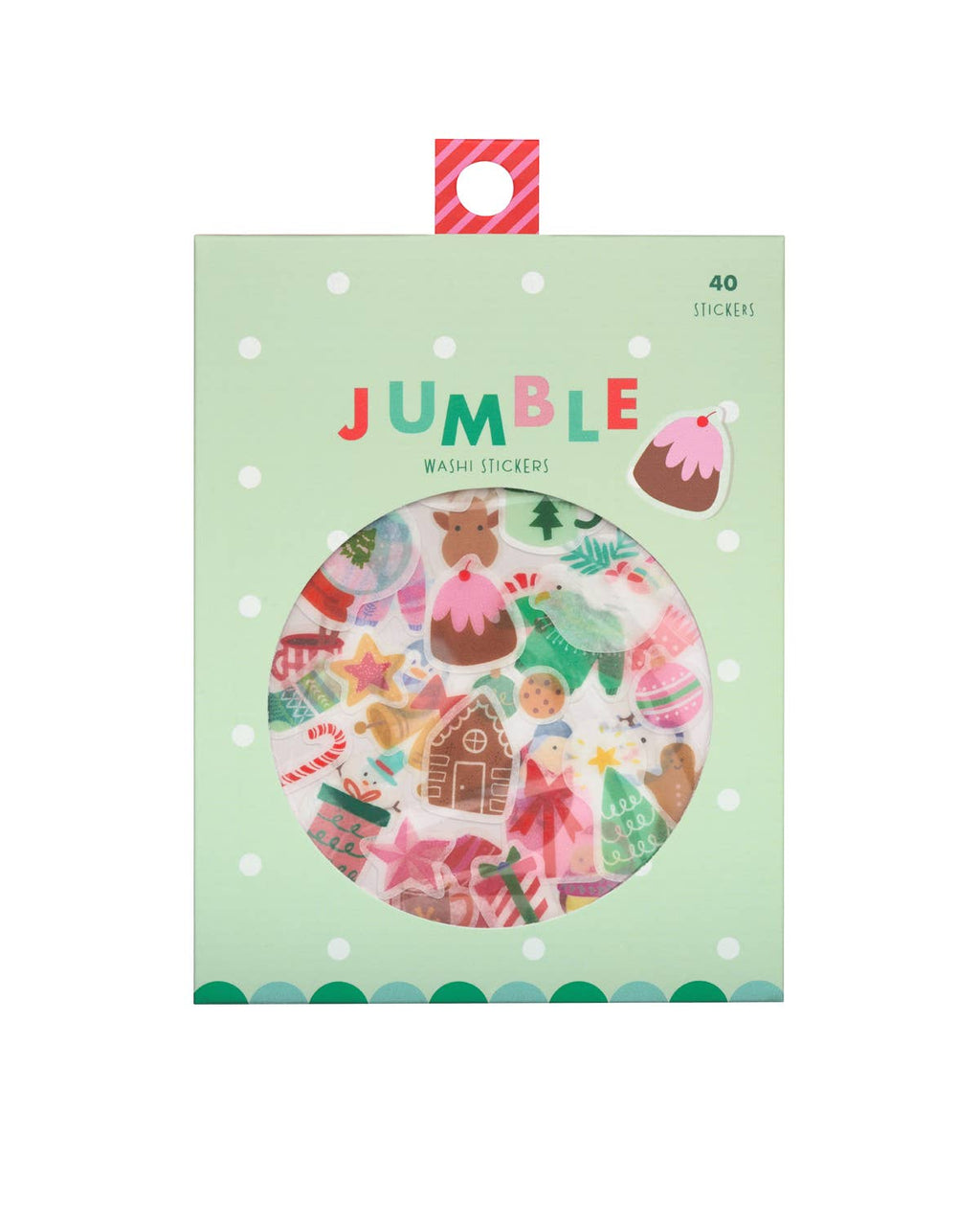 Girl of All Work - Holidays Jumble Washi Stickers