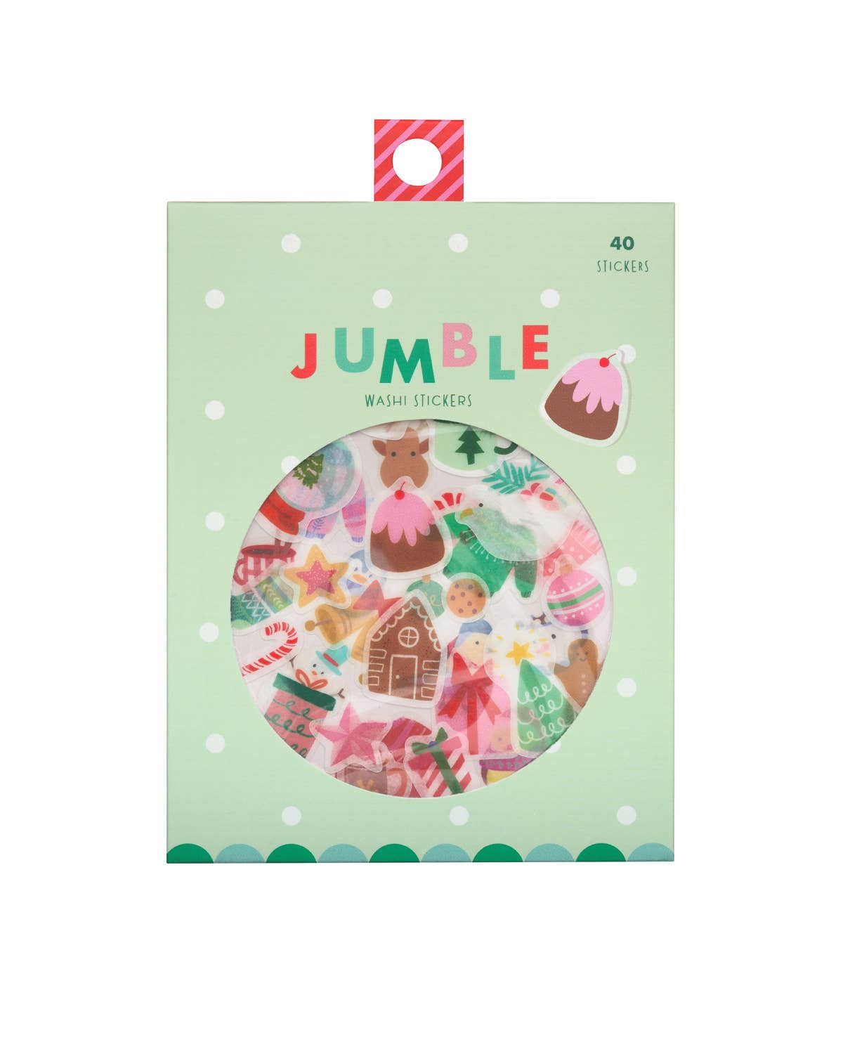 Girl of All Work - Holidays Jumble Washi Stickers