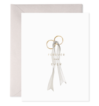 E. Frances Paper - Wedding Rings Greeting Card