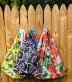 All Very Goods - Reusable Grocery Bag - Strawberry Garden