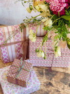 re:mused studio - Le Folk Gift Wrap Sheet - Double Sided