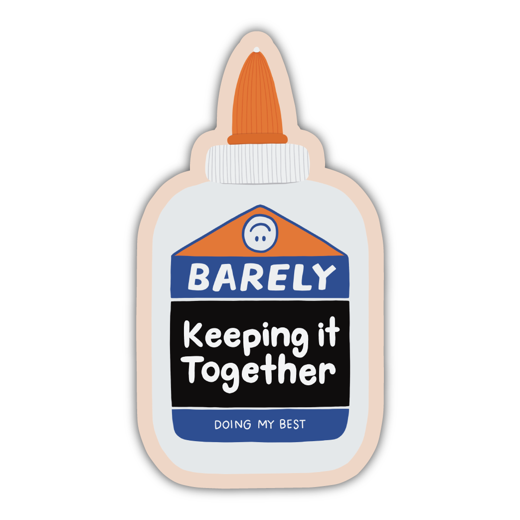Kyn You Believe It - Barely Keeping It Together Vinyl Sticker