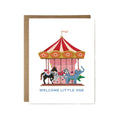 Ula Bloom - Welcome Little One Carousel Card