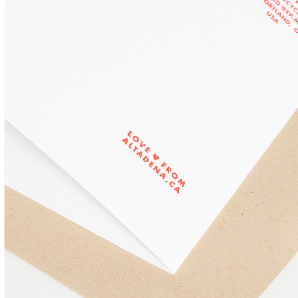 Egg Press Manufacturing - Tiki Drinks Birthday Letterpress Greeting Card