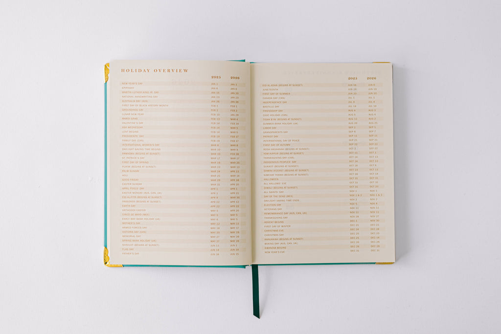 Good Juju Ink - 2026 Painted Frame 17-Month Medium Bound Planner