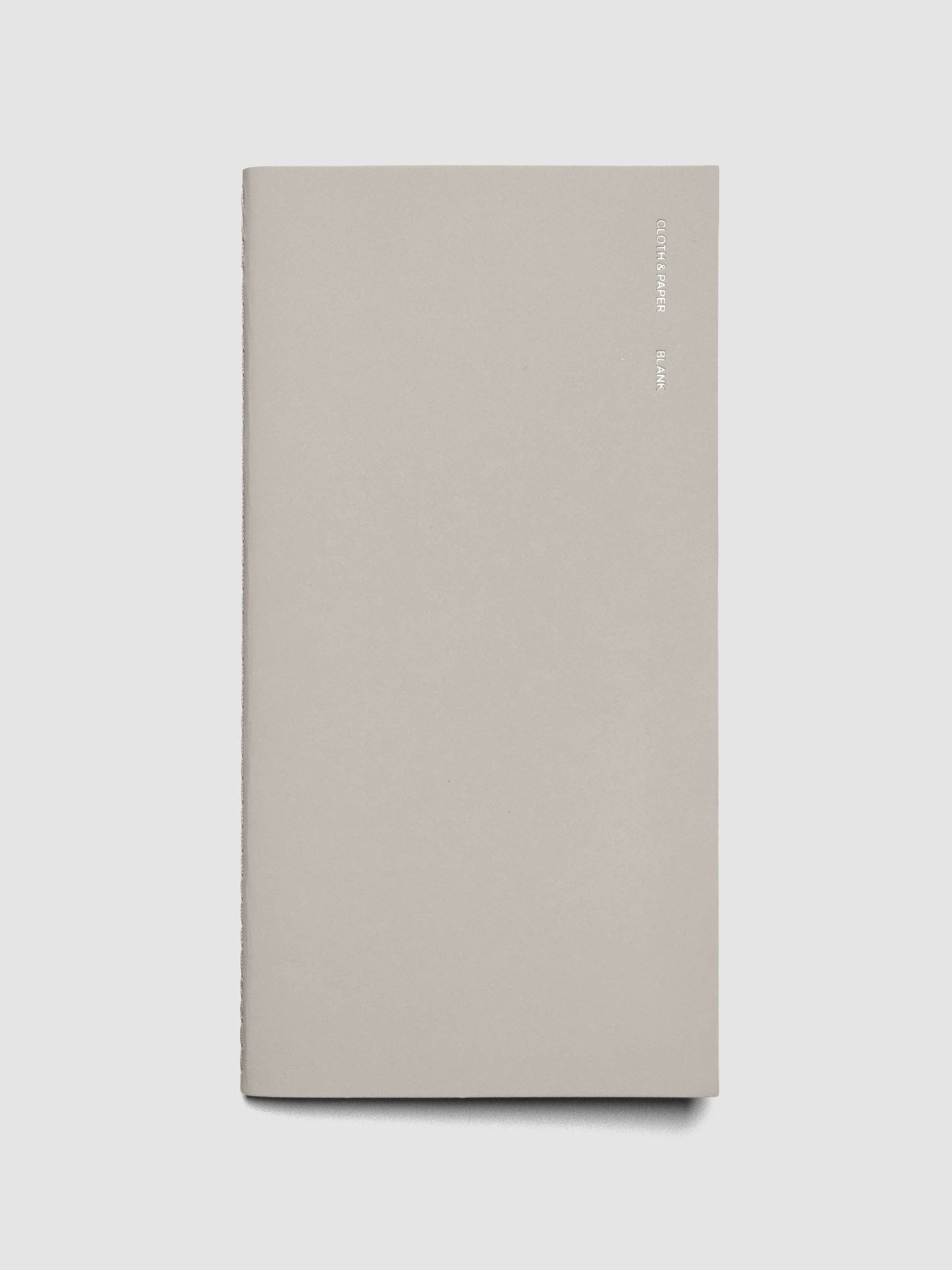 Cloth & Paper - Travel Notebook | A5 Slim: Routine Builder | Beignet