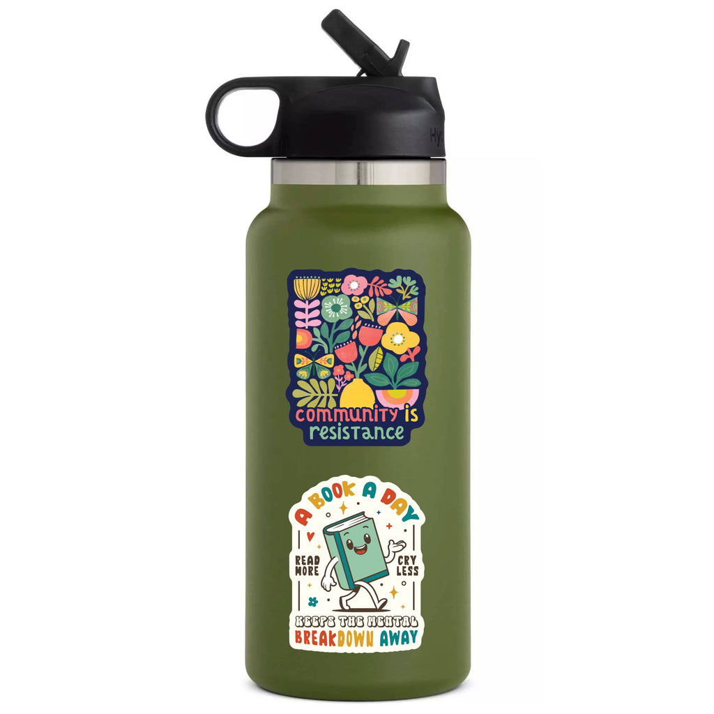 Juju and Moxie - Community Strength Hope Together Sticker