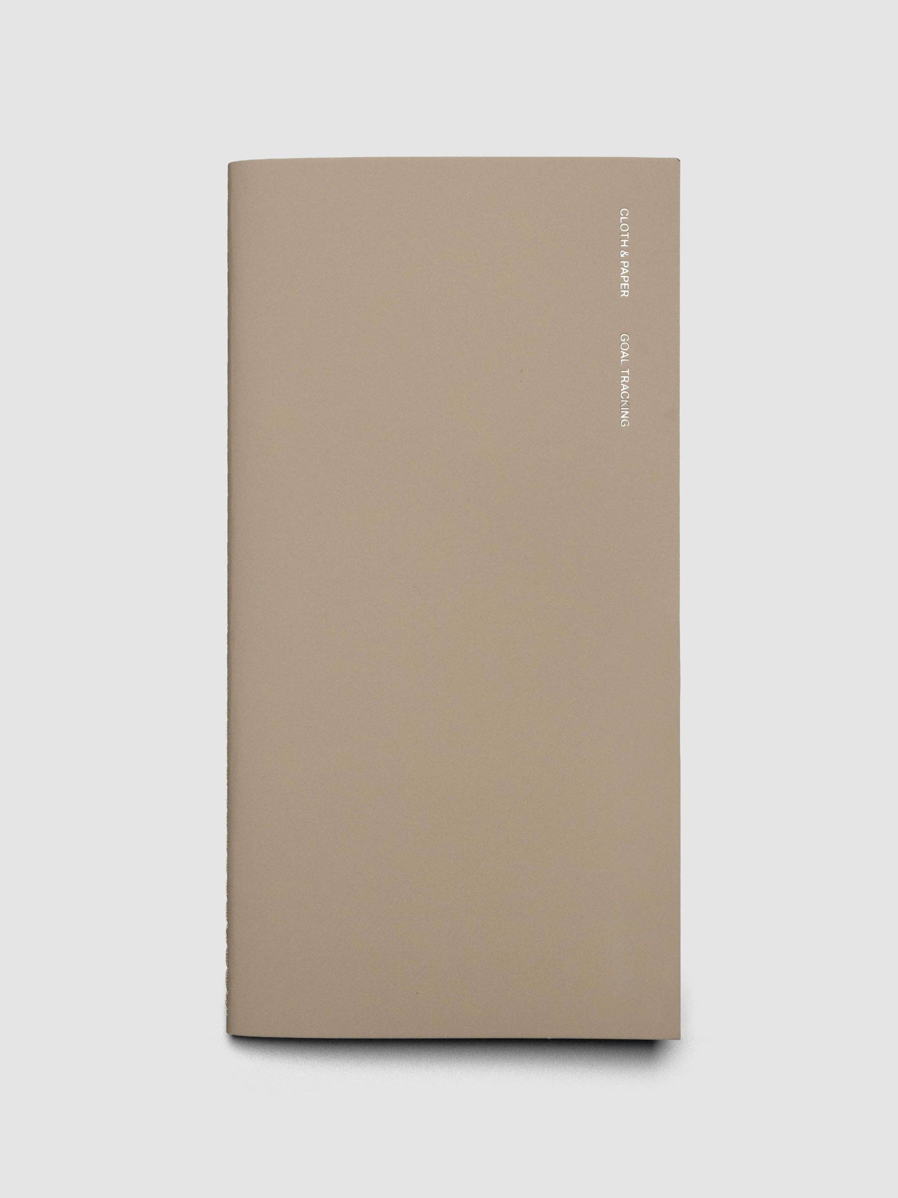 Cloth & Paper - Travel Notebook | A5 Slim: Goal Tracking | Ibiza