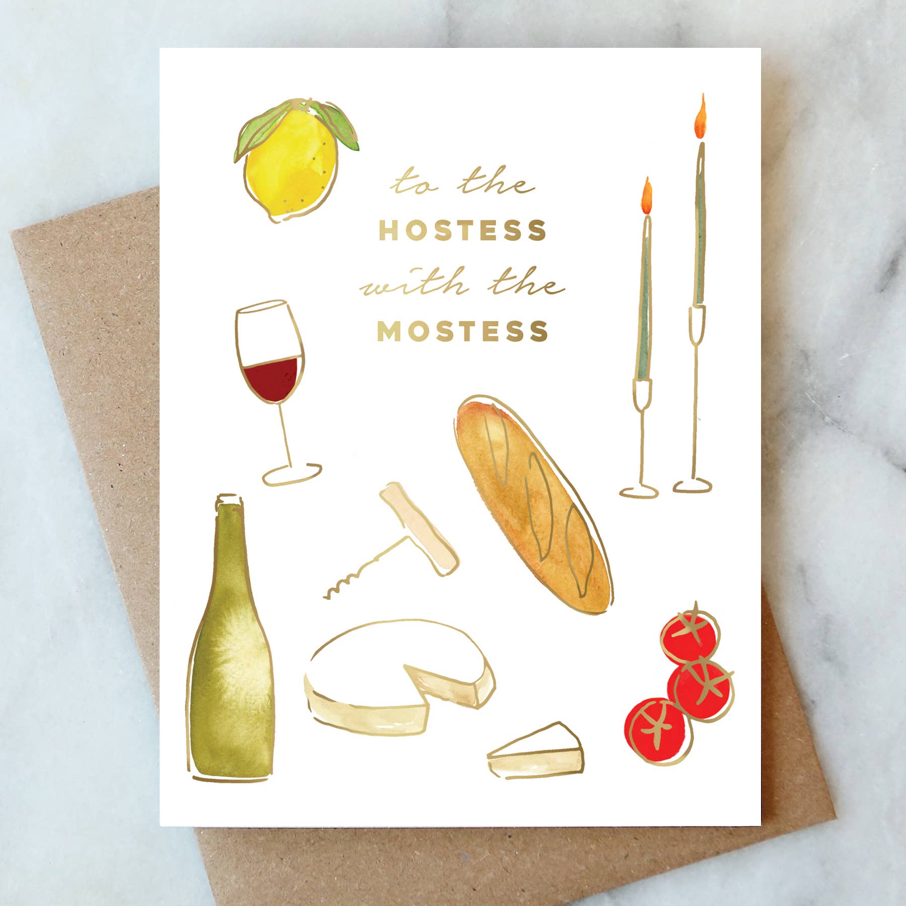 Abigail Jayne Design - Hostess Thank You Greeting Card | Thank You Card