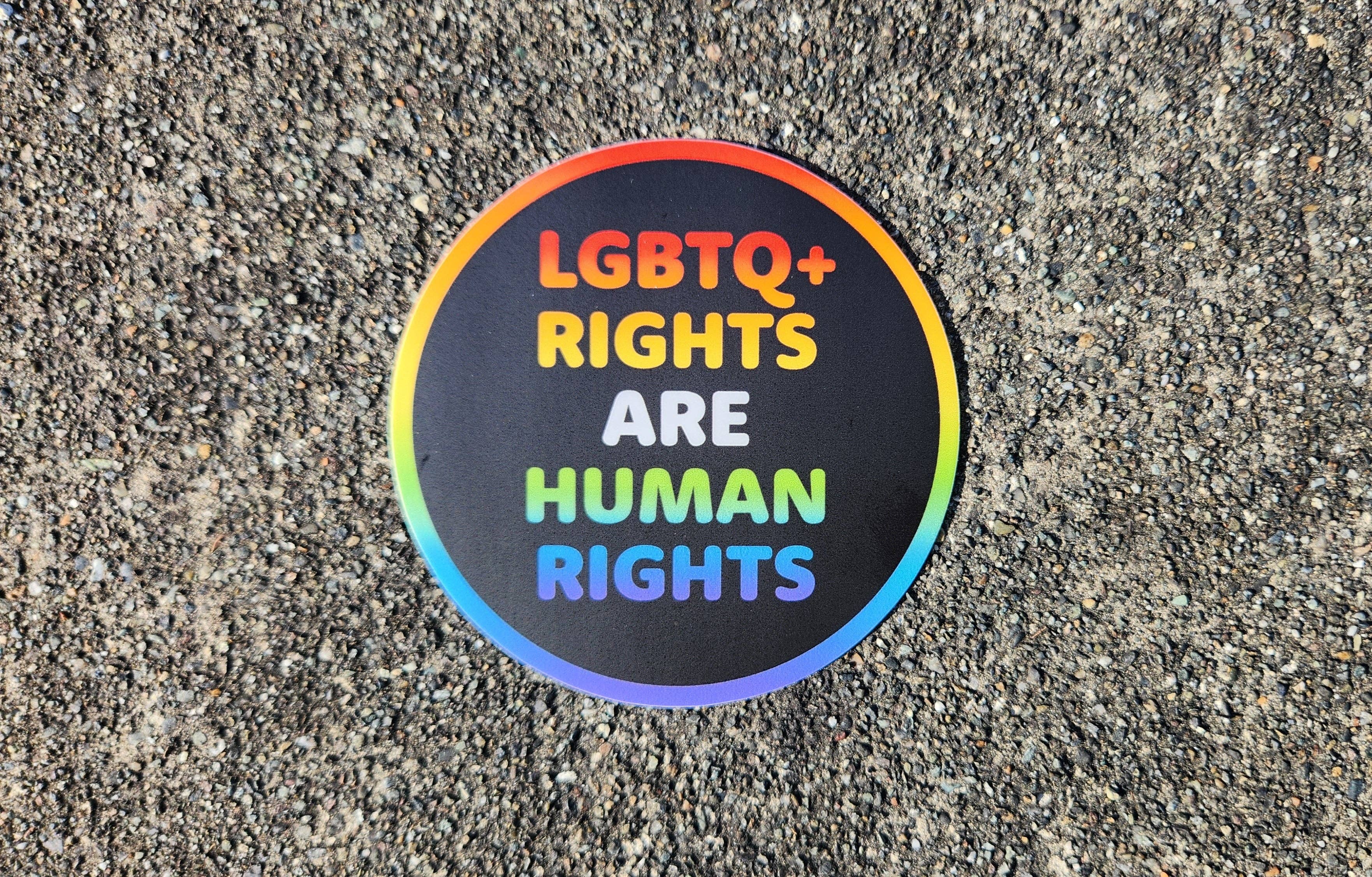 Discovery Stickers - LGBTQ+ Rights Are Human Rights