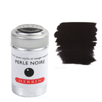 Herbin Fountain Pen Ink Cartridges - Tin of 6: Perle Noir (Black Pearl)