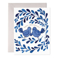 E. Frances Paper - Blue Birds Anniversary Greeting Card