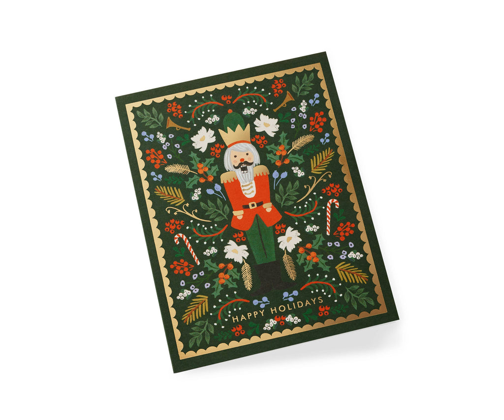 Rifle Paper Co. - Boxed Set of Evergreen Nutcracker Cards